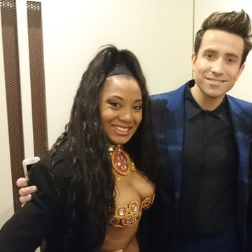 Dg With Nick Grimshaw At The X Factor