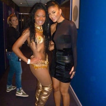 Dg With Nicole Scherzinger At The X Factor